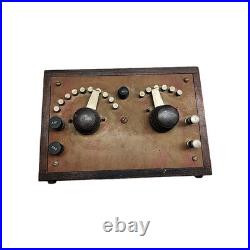 Vintage Crystal Radio Circa 1920's Working Codition Rare