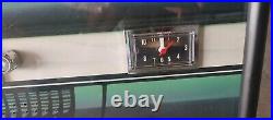 Vintage DAPY Paris Poster Radio Cadillac Dashboard Clock- New