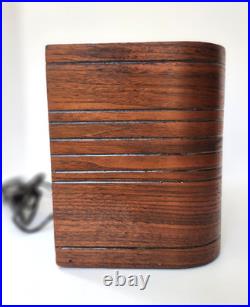 Vintage DETROLA Wood Tube Radio, Table Top, Art Deco, Powers On