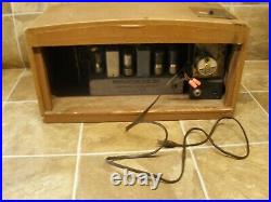 Vintage Dacotah Hotel Coin Operated Tube Radio RO-LA COIN 101-6T As is Parts