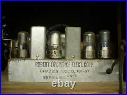 Vintage Dacotah Hotel Coin Operated Tube Radio RO-LA COIN 101-6T As is Parts