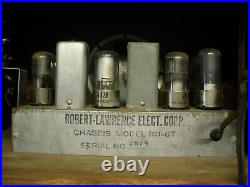 Vintage Dacotah Hotel Coin Operated Tube Radio RO-LA COIN 101-6T As is Parts