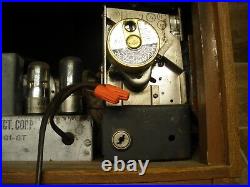 Vintage Dacotah Hotel Coin Operated Tube Radio RO-LA COIN 101-6T As is Parts