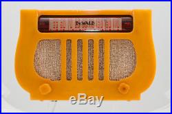 Vintage De Wald Harp Catalin Radio