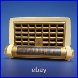 Vintage Deco 1949 Emerson Radio 602 AM Art Deco Radio Untested Turns On Vintage Deco 1949 Emerson Radio 602 AM Art Deco Radio Untested Turns On