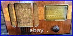 Vintage Deco GE/General Electric GD-51 Tube Radio 40's Wood RESTORED WORKS