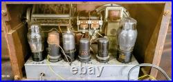 Vintage Deco GE/General Electric GD-51 Tube Radio 40's Wood RESTORED WORKS