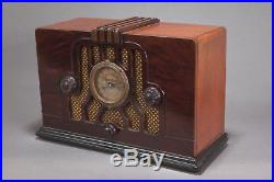 Vintage Deco Mid-30s Sparton 506 Wood Tube Radio