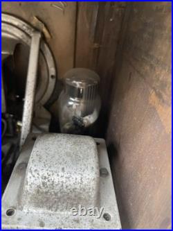 Vintage Delco 1105 Tube Radio For Restore Untested As Is