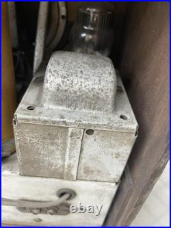 Vintage Delco 1105 Tube Radio For Restore Untested As Is