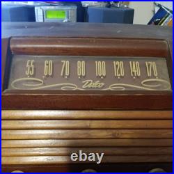 Vintage Delco Tube Radio Model R-1229 Wood Cabinet Tested Working SEEDESCRIPTION Vintage Delco Tube Radio Model R-1229 Wood Cabinet Tested Working SEEDESCRIPTION