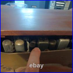 Vintage Delco Tube Radio Model R-1229 Wood Cabinet Tested Working SEEDESCRIPTION Vintage Delco Tube Radio Model R-1229 Wood Cabinet Tested Working SEEDESCRIPTION