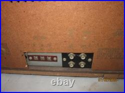 Vintage Delmonico AM/FM/SW Tube Radio Model PB-742 in Beautiful Wooden Case
