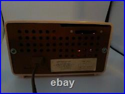 Vintage Delmonico Pink AM Radio Model 602 Tube Working Condition