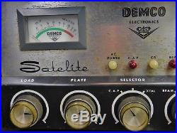 Vintage Demco Satelite Tube CB Radio PARTS Only