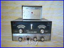Vintage Demco Travelier 23 Channel Vacuum Tube CB Radio with AC Power Supply