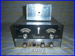 Vintage Demco Travelier 23 Channel Vacuum Tube CB Radio with AC Power Supply