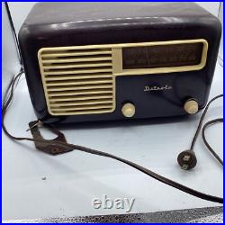 Vintage Detrola Model 571 Tube Radio
