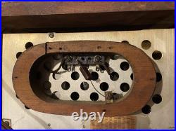 Vintage Detrola Tube Radio Model 3044 Tested Working 43 Watts