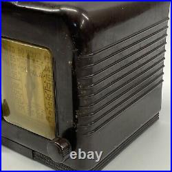 Vintage Detrola Tube Radio Model 379 For Parts/Display CV