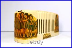 Vintage Dionne Quintuplets Fada Excellent Crack Free Bakelite Antique Radio