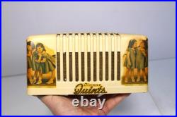 Vintage Dionne Quintuplets Fada Excellent Crack Free Bakelite Antique Radio