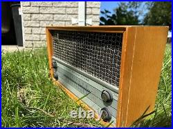 Vintage Dumont Sound Stage Model 200 Tube Am/fm Radio Receiver Working