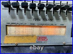 Vintage EICO Television/ Radio Tube Tester, Model No. 625 WORKING/ TESTED 1959