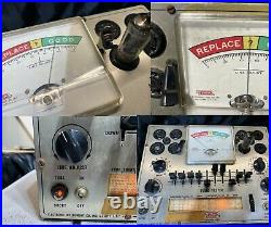 Vintage EICO Television/ Radio Tube Tester, Model No. 625 WORKING/ TESTED 1959