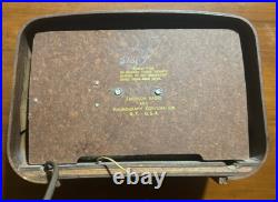 Vintage EMERSON 578A tube RADIO MID-CENTURY all original Vintage Decoration