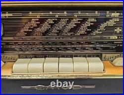 Vintage EMUD Rekord Senior 60 AM/FM/SW Tube Radio, Germany Works 1950's-60's