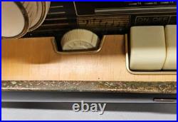 Vintage EMUD Rekord Senior 60 AM/FM/SW Tube Radio, Germany Works 1950's-60's