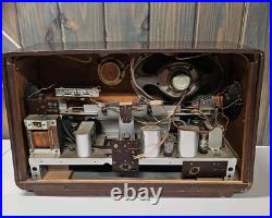 Vintage EMUD Rekord Senior 60 AM/FM/SW Tube Radio, Germany Works 1950's-60's
