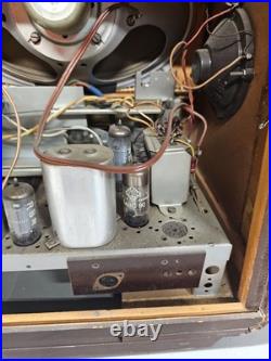Vintage EMUD Rekord Senior 60 AM/FM/SW Tube Radio, Germany Works 1950's-60's