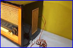 Vintage EMUD # T7 Tube Radio AM-FM-TAPE-PHONO-SW Made in Germany Beautiful Radio
