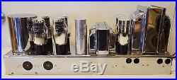 Vintage E. H. Scott Radio Chrome (4) 2A3 Tube Amplifier 1930's