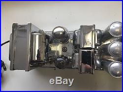 Vintage E. H. Scott Radio Sylvania 2A3 Tube Amplifier Chrome Untested As Is RARE