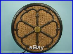 Vintage Early 1920's Atwater Kent Model E Metal Heavy Duty Round Circle Speaker