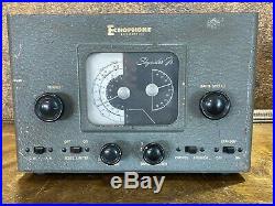 Vintage Echophone Commercial Tube Radio Skyrider Jr 3 Bands Tested works
