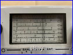 Vintage Elmac PMR-7 Shortwave Ham Radio Receiver Analog Tube Untested For Parts