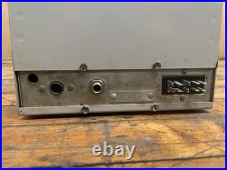 Vintage Elmac PMR-7 Shortwave Ham Radio Receiver Analog Tube Untested For Parts