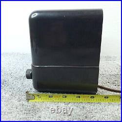 Vintage Emerald Tube Radio AM Mini Bakelite 1940's MCM Tested Working