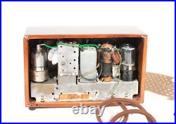 Vintage Emerson AX-217 Little Miracle Wood Radio In Ingraham Cabinet Works Vintage Emerson AX-217 Little Miracle Wood Radio In Ingraham Cabinet Works