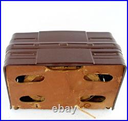 Vintage Emerson Bakelite Tube Radio DW-330B Deco -Very Nice Cabinet PARTS/REPAIR