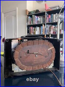 Vintage Emerson Bakelite Tube Radio Model 336 tested, works well