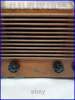 Vintage Emerson Model 422 Wood Tube Radio Working Art Deco AM Tabletop Vintage Emerson Model 422 Wood Tube Radio Working Art Deco AM Tabletop