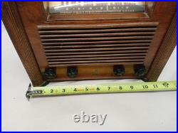Vintage Emerson Model 422 Wood Tube Radio Working Art Deco AM Tabletop Vintage Emerson Model 422 Wood Tube Radio Working Art Deco AM Tabletop