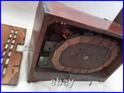 Vintage Emerson Model 550 wood Tube Radio, USA, restored working, art deco Vintage Emerson Model 550 wood Tube Radio, USA, restored working, art deco