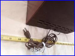 Vintage Emerson Model 550 wood Tube Radio, USA, restored working, art deco Vintage Emerson Model 550 wood Tube Radio, USA, restored working, art deco