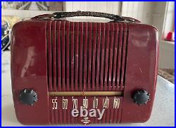 Vintage Emerson Radio Model 580 Tube AM Radio